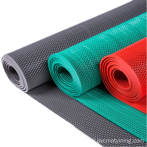 Pvc Non Slip Mat 100% PVC Material Custom Design S Mat Manufactory